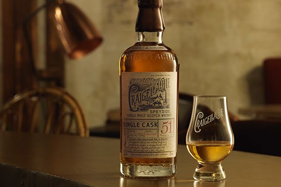 51letá whisky od destilérky Craigellachie.