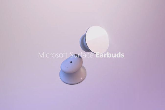 Bezdrátové špunty Surface Earbuds od společnosti Microsoft