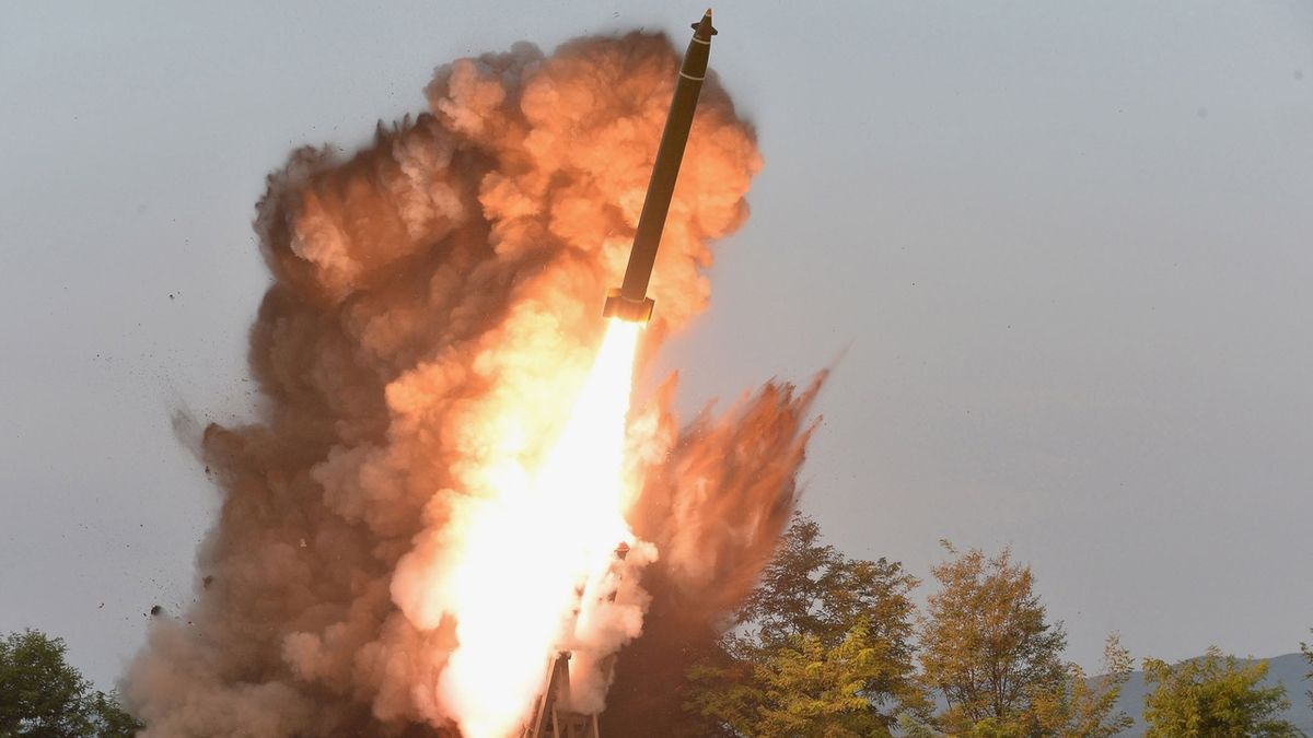 Odpálení severokorejské rakety 10. září 