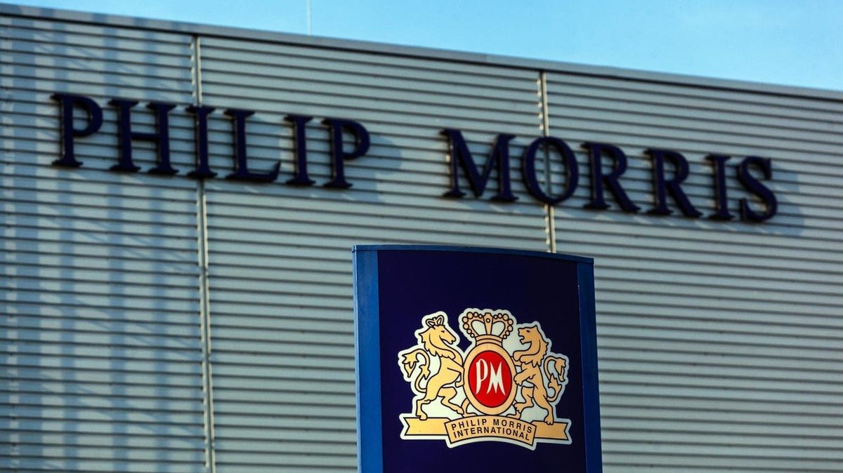 Továrna Philipa Morrise v Kutné Hoře. 