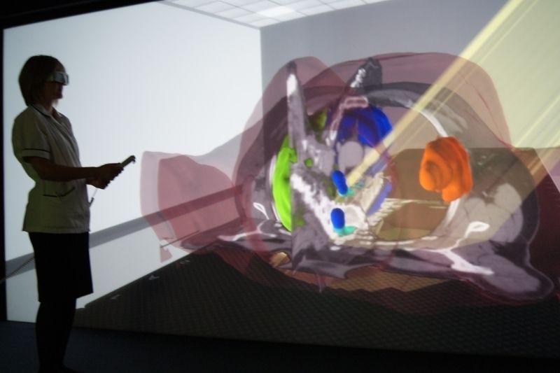Praxe ve virtuálním 3D prostředí na simulátoru VERT