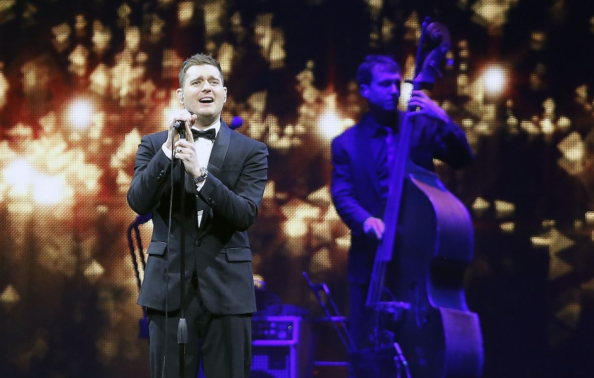 Michael Bublé v Praze koncertoval v roce 2014.
