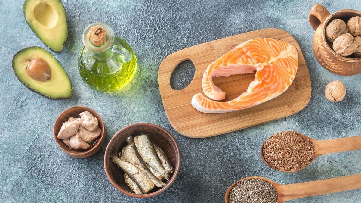 Příklady pokrmů obsahujících omega-3 mastné kyseliny