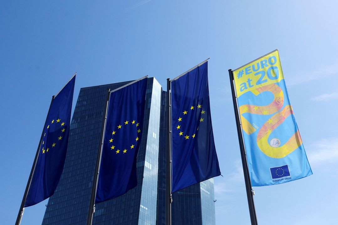 Centrála ECB ve Frankfurtu
