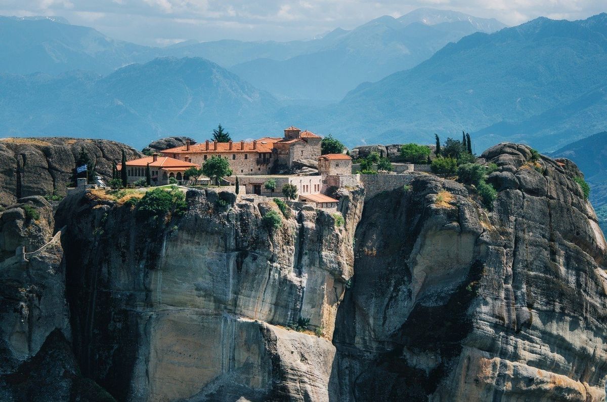 Meteora, soubor klášterů v Řecku