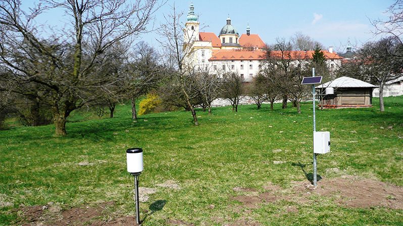 Varovný systém na Svatém Kopečku v Olomouci