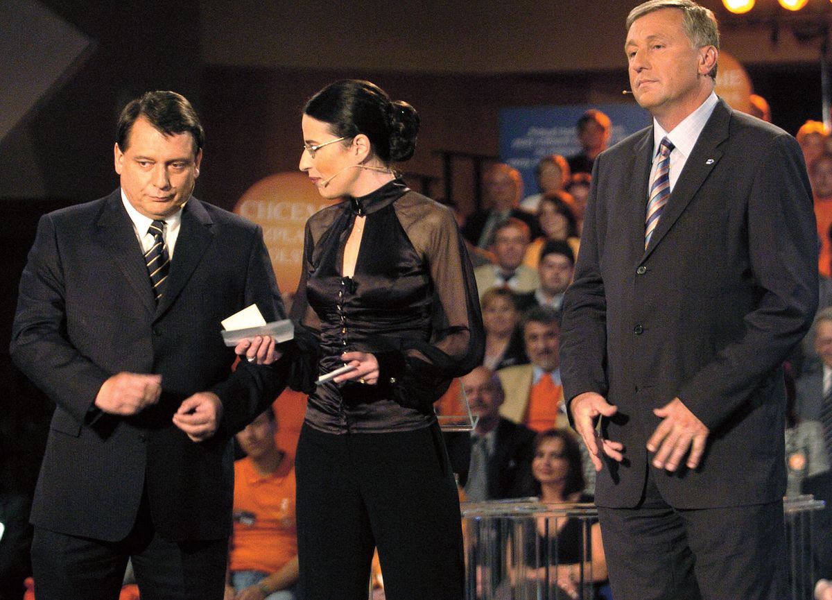Televizní debata z roku 2006, asi netřeba představovat…