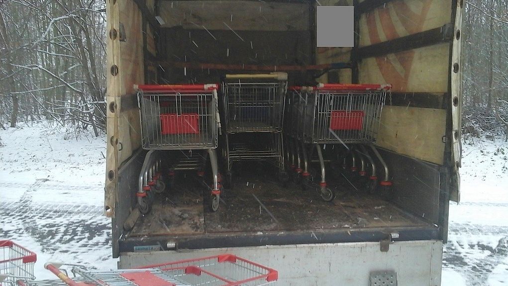 V Pardubicích mizely nákupní vozíky