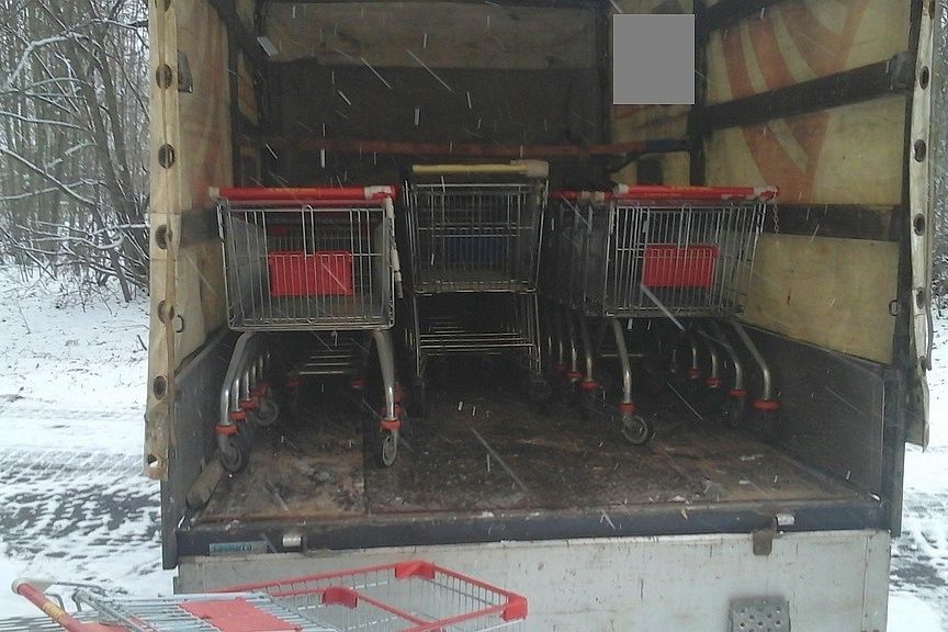 V Pardubicích mizely nákupní vozíky