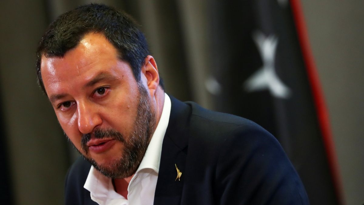 Itlaský ministr vnitra Matteo Salvini 