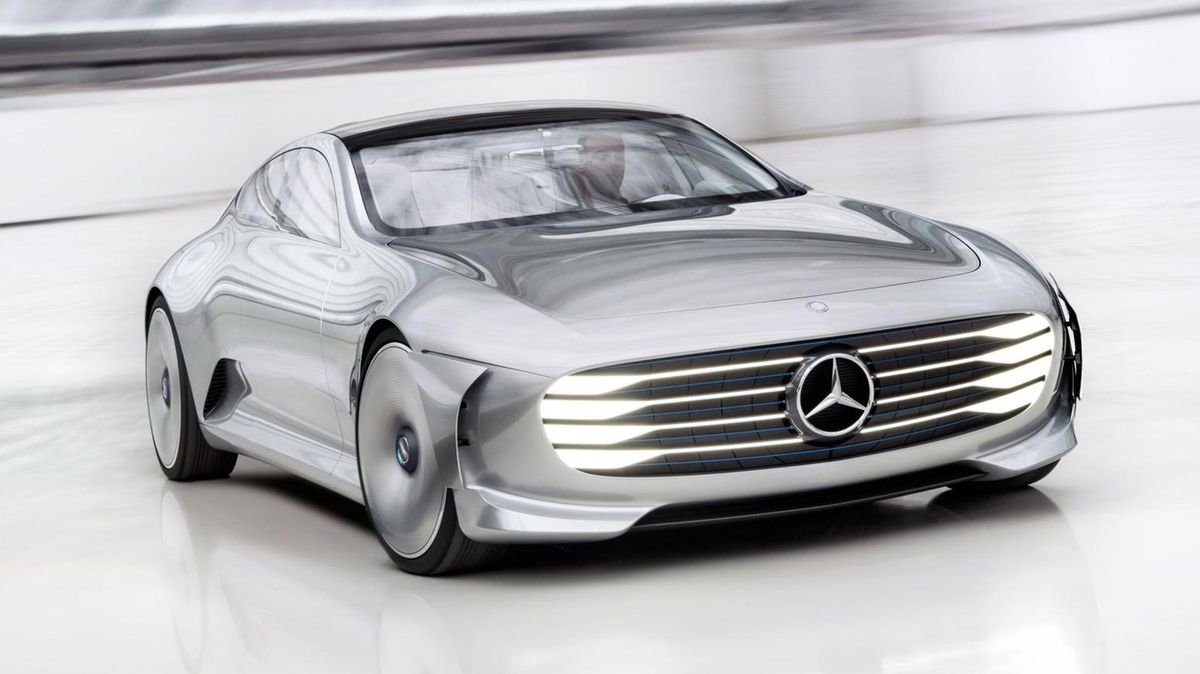 Mercedes-Benz Concept IAA (na snímku) se představil v roce 2015 jako ideál aerodynamiky. Jak bude vypadat ideál bezpečnosti, zatím není známo.