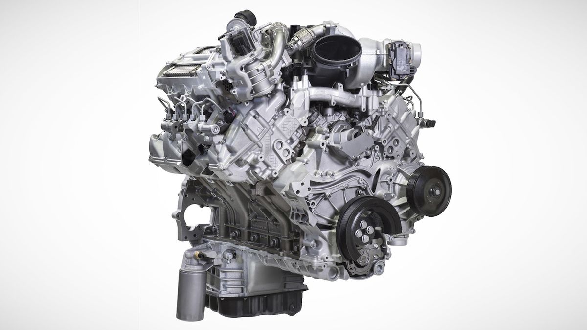 Vznětová V8 PowerStroke doznala velkých úprav a má být silnější než dosud.