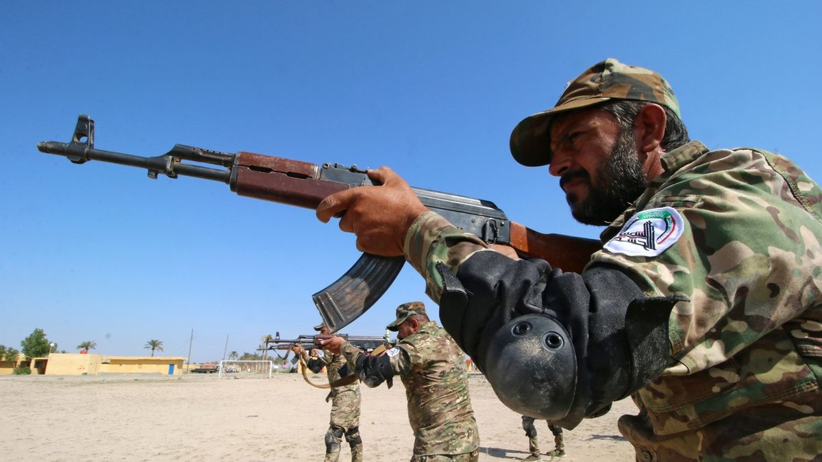 Irácká šíitská milice PMF 