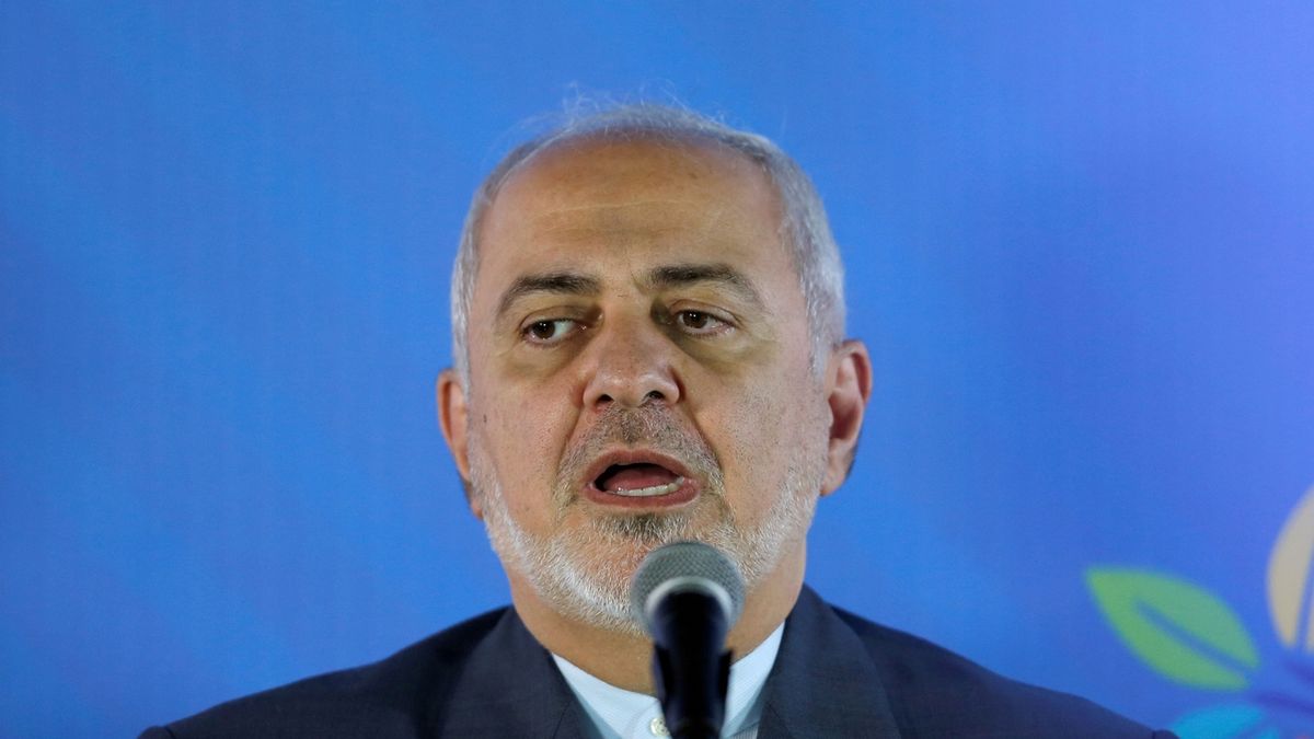 Íránský ministr zahraničí Muhammad Džavád Zaríf 