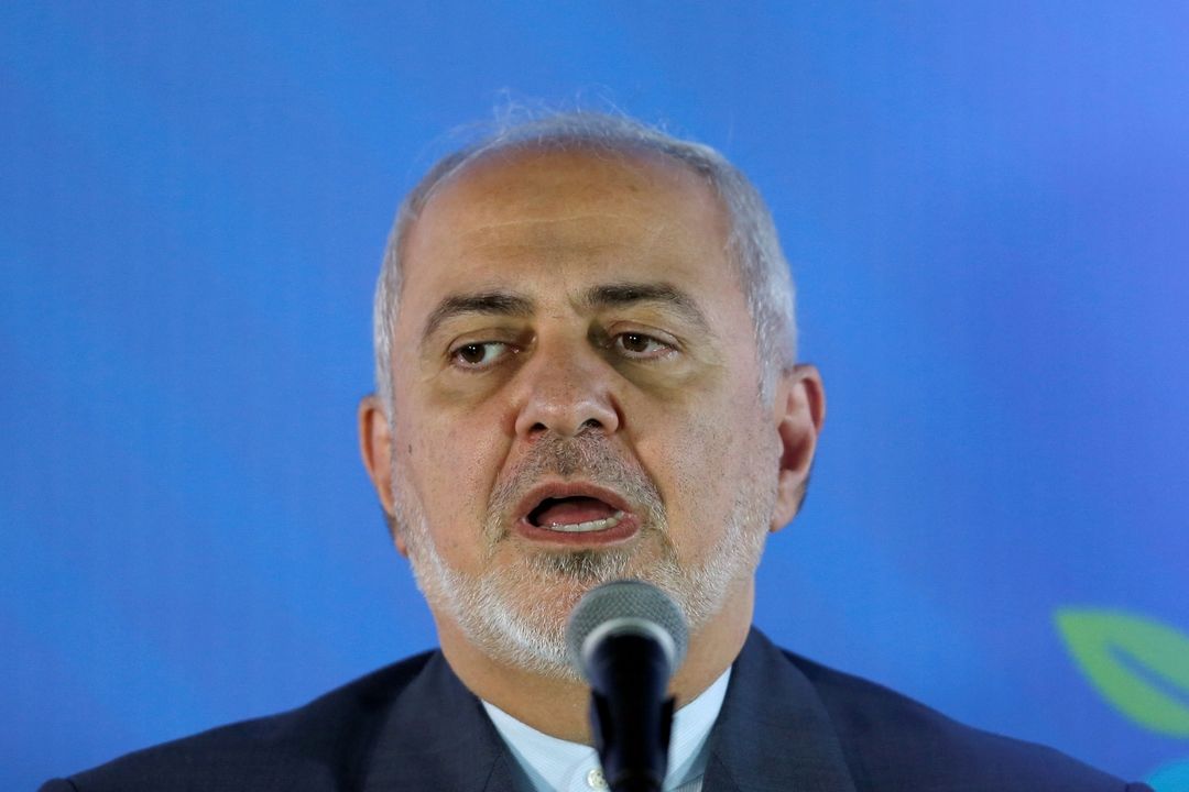 Íránský ministr zahraničí Muhammad Džavád Zaríf 