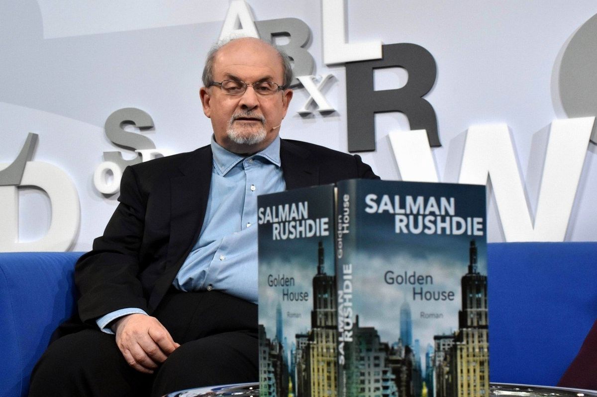 Salman Rushdie s německým vydáním románu