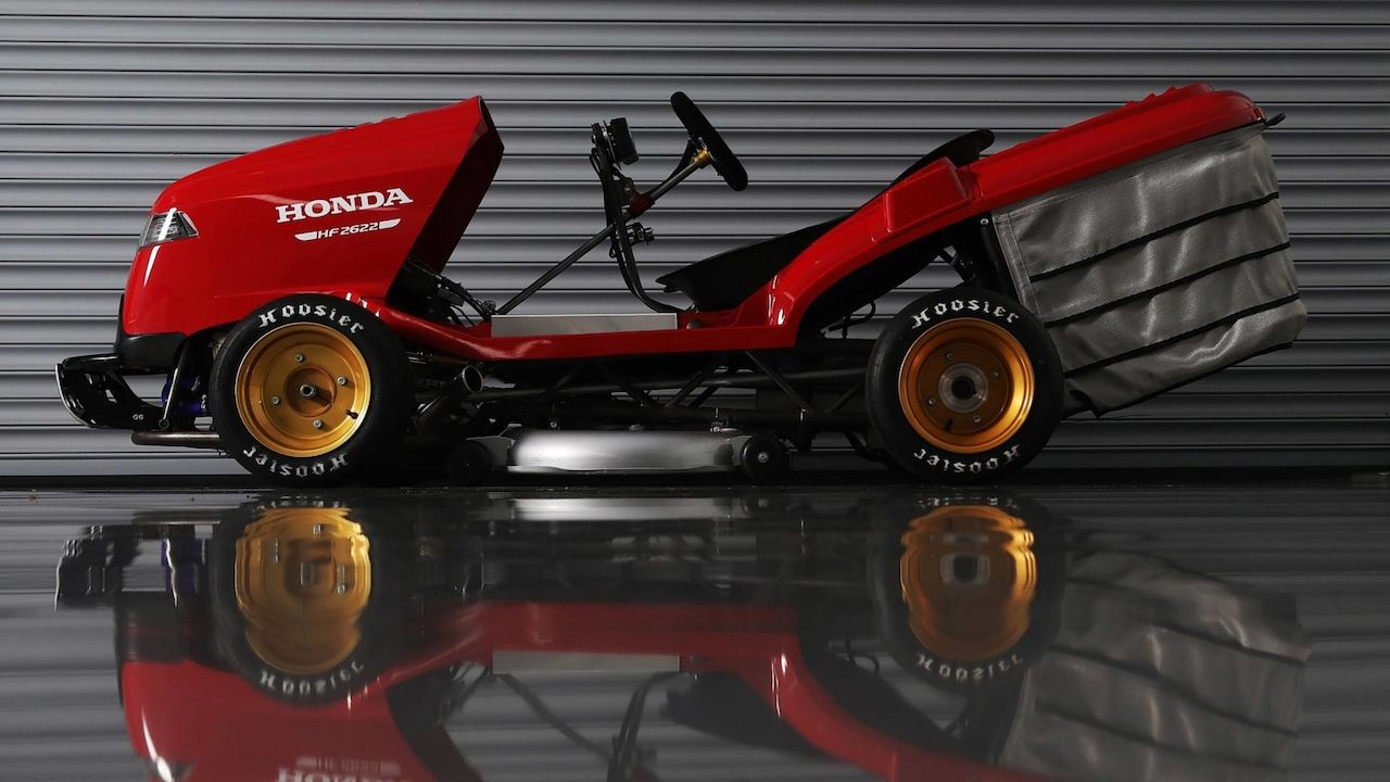 Honda chce se zahradním traktůrkem překonat rychlost 241