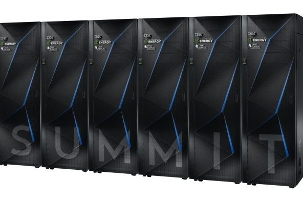 Část superpočítače IBM Summit