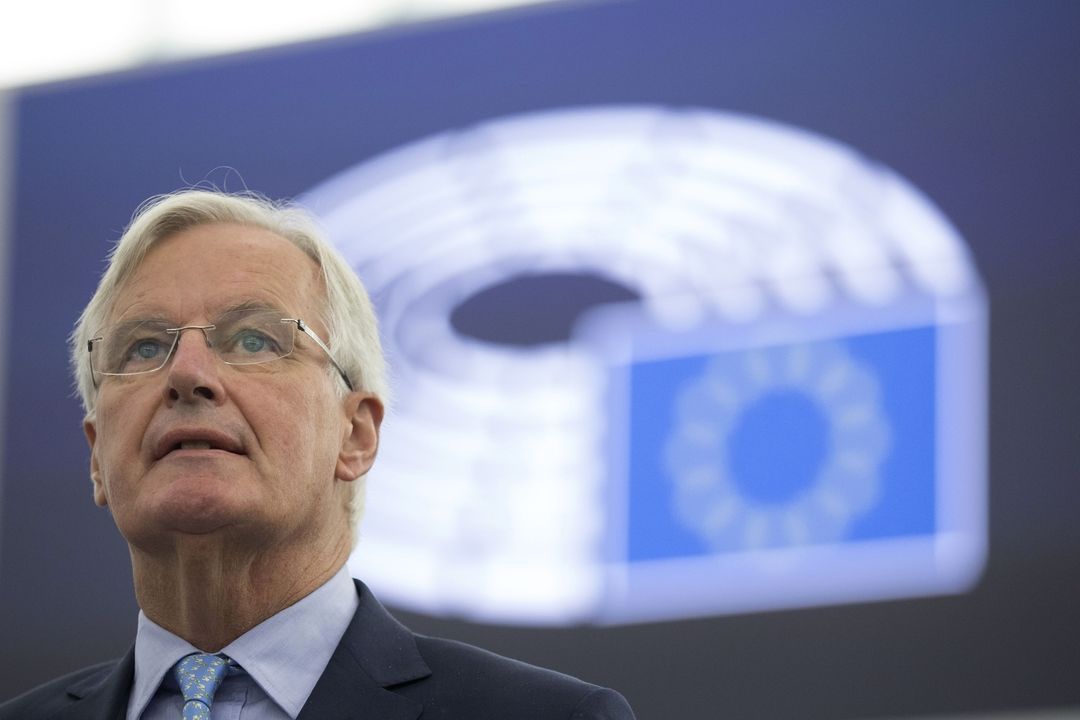 Vyjednavač EU pro brexit Michel Barnier 