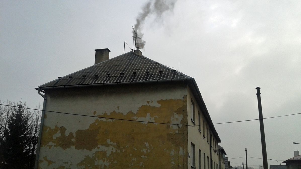 Lokální topeniště se velkou měrou podílejí na smogových situacích. Ilustrační foto