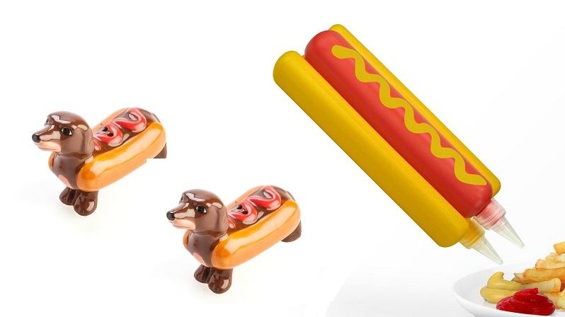 Hot dogem jsou inspirovány i drobné užitné předměty do domácnosti.