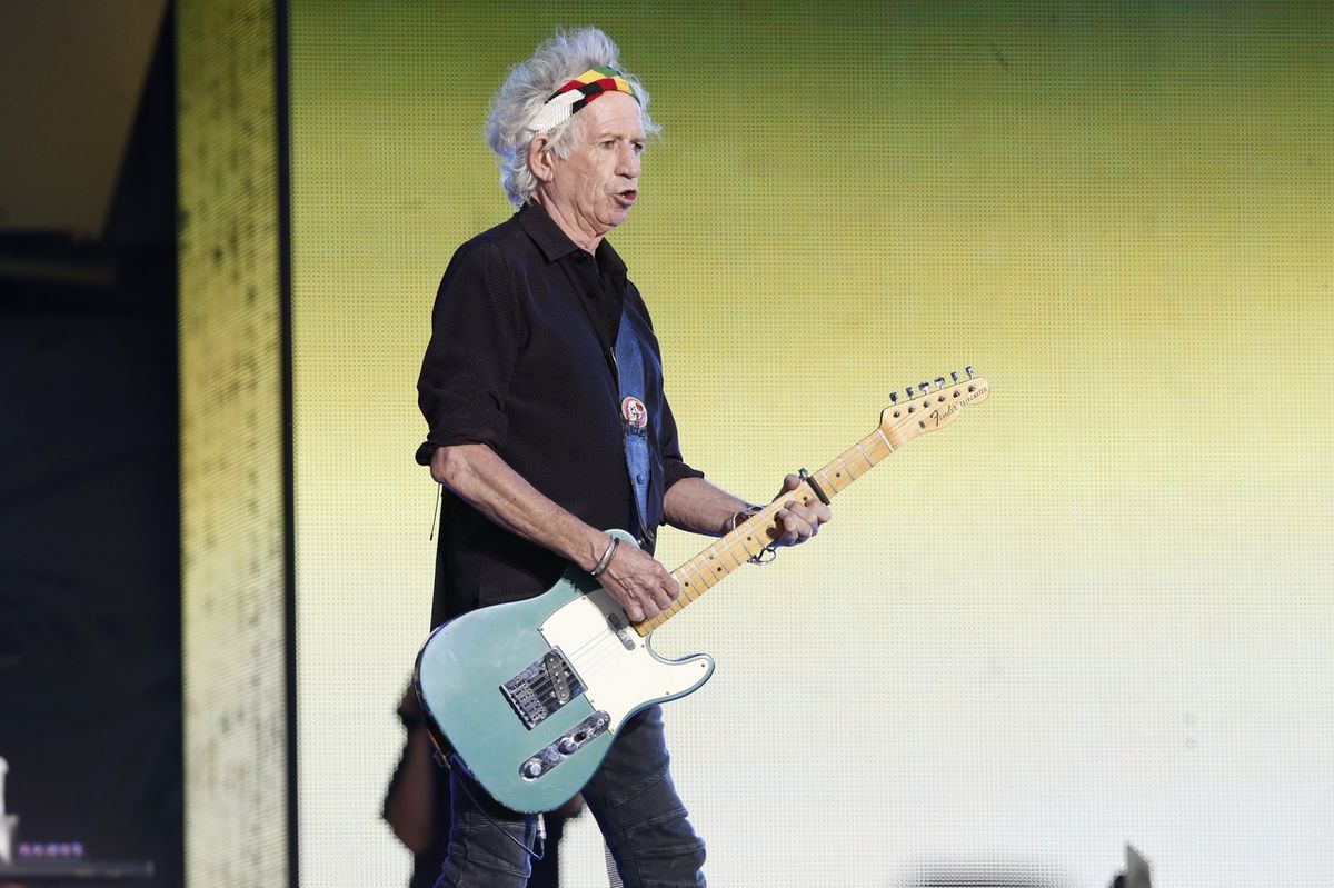 Keith Richards sur scène