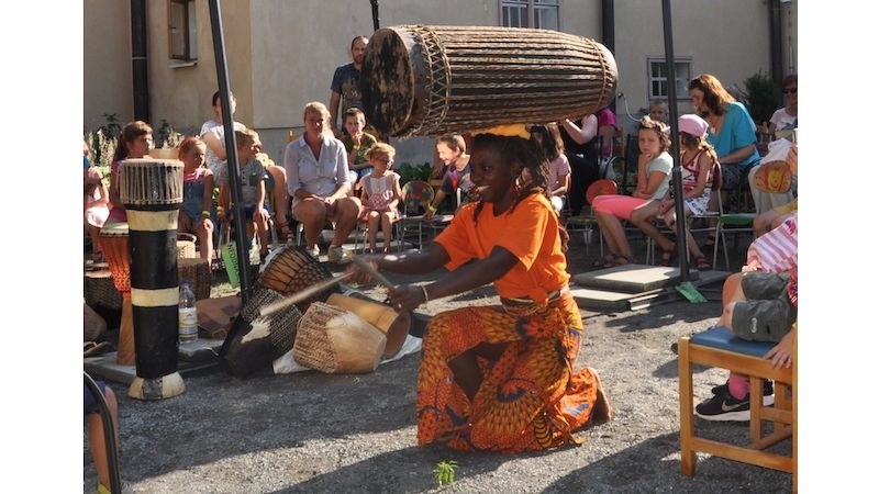 africké bubnování