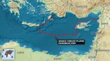 Turecko si klade nároky na rozsáhlé oblasti Středozemního moře na úkor Kypru a Řecka