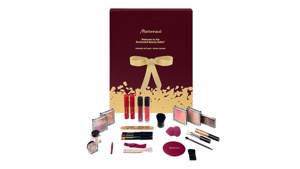 Marionnaud Make-up Adventní kalendář - plný produktů s dekorativní kosmetikou a doplňků k líčení, 799 Kč
