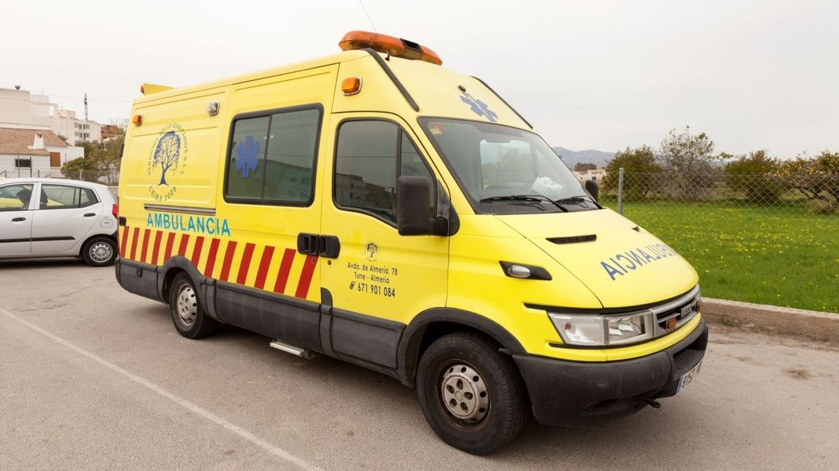Španělská ambulance. (Ilustrační foto)