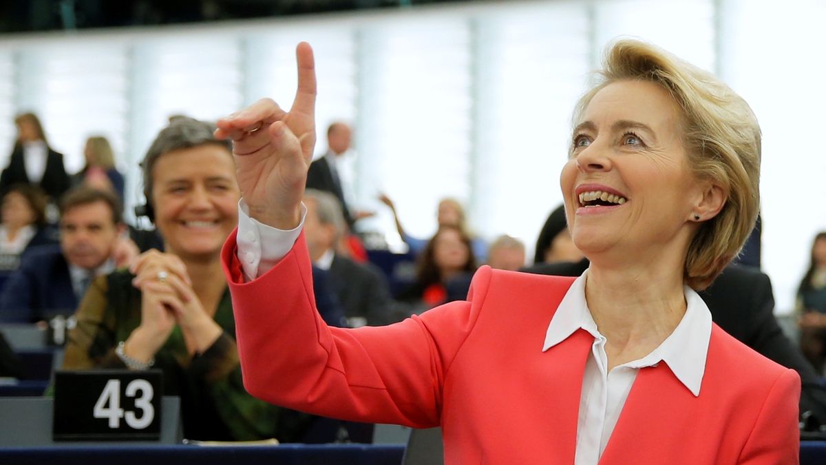 Předsedkyně nové Evropské komise Ursula von der Leyenová.