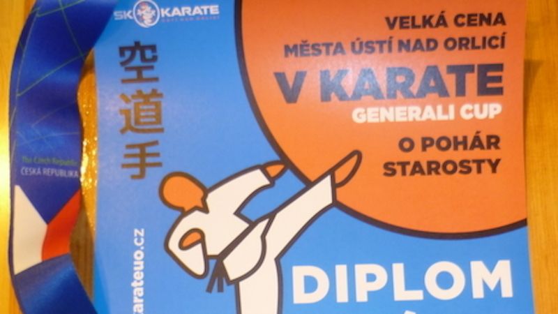 Mezinárodní turnaj v karate za účasti 231 závodníků se konal v Ústí nad Orlicí