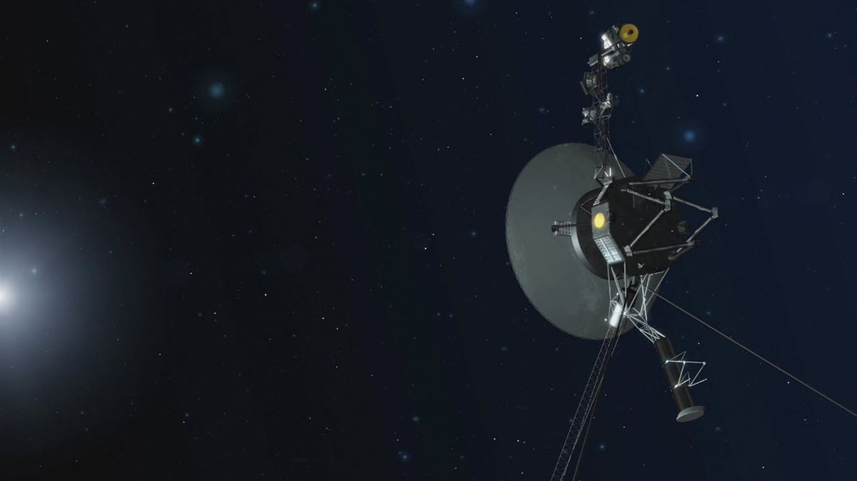 Voyager 2 žije. Supervýkonná anténa zachytila jeho "tep"v hlubokém vesmíru