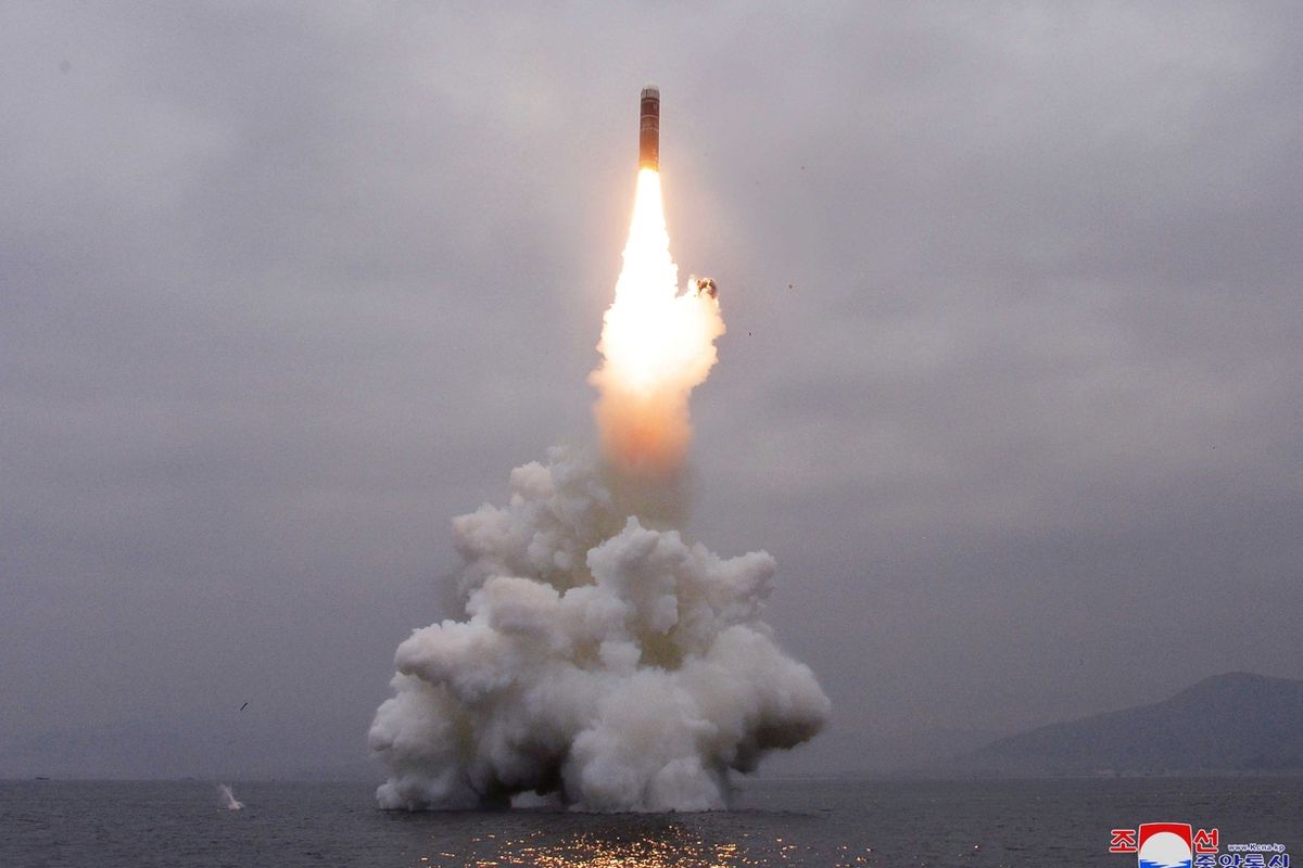 Nová severokojrská balistická raketa vypálená z ponorky 
