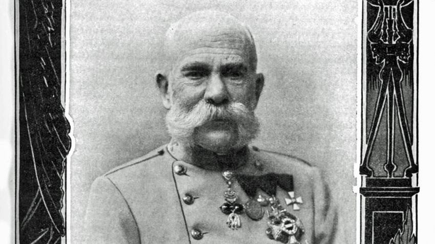 Franz Josef I. vládl v letech 1848 až 1916.