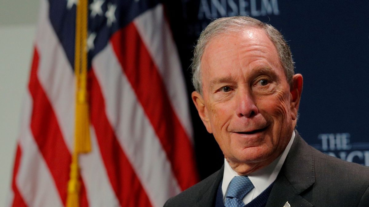 Michael Bloomberg: hodně peněz, málo procent