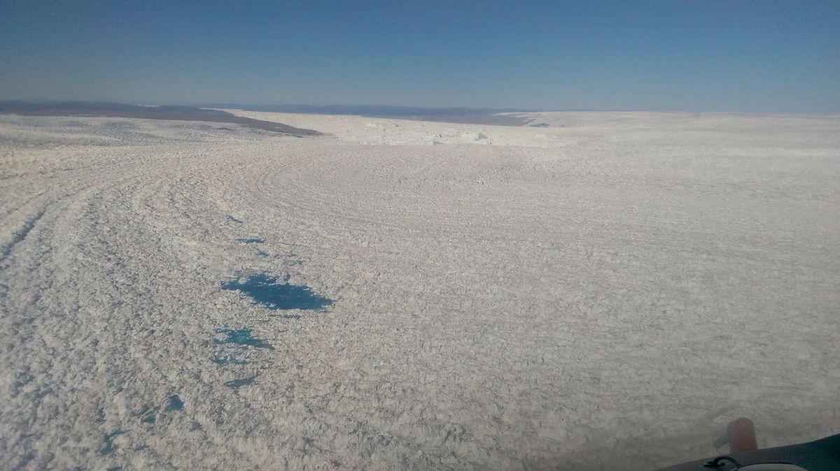 Ledovcový fjord u města Ilulissat (dánsky Jakobshavn)