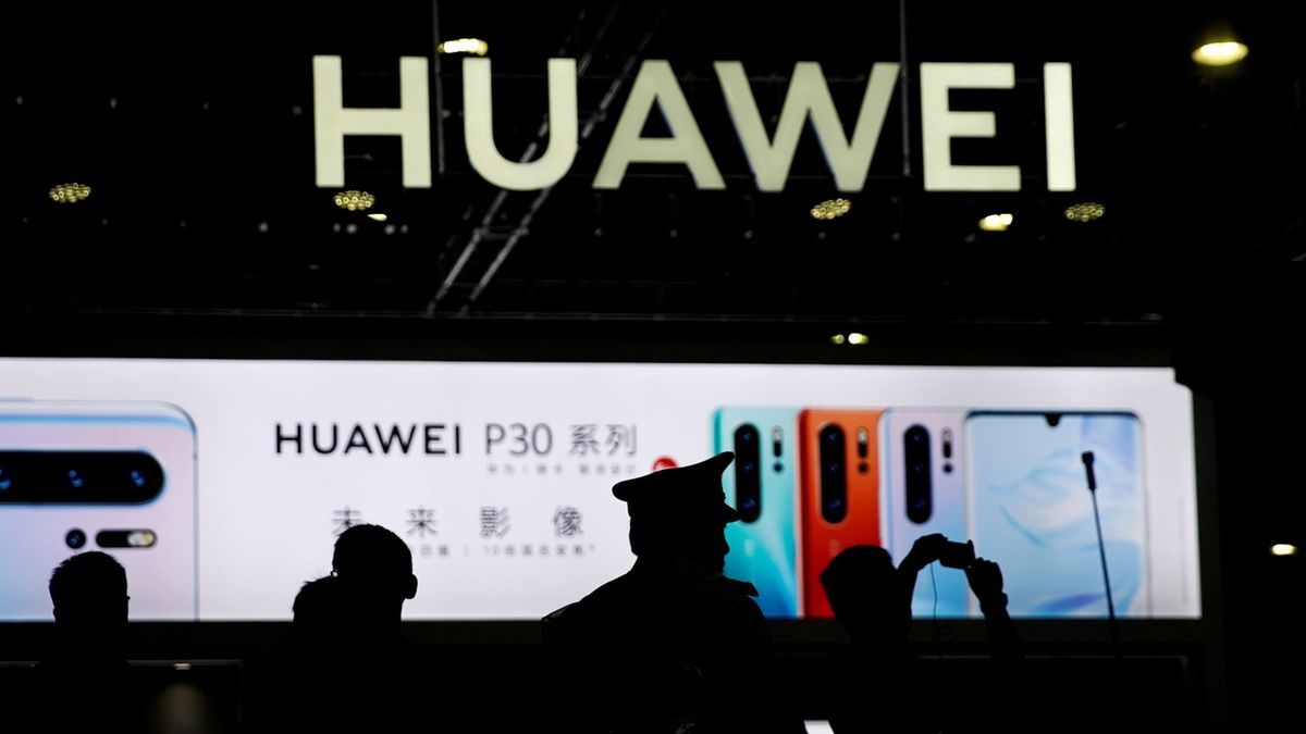 Stánek Huawei na veletrhu CES