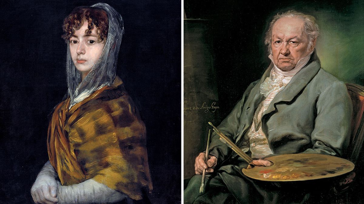 Je otcem spisovatelky malíř Goya a matkou španělská šlechtična Sabasa García?
