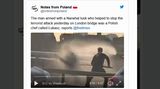Teroristovi s noži na London Bridge se postavil i polský kuchař s narvalím klem