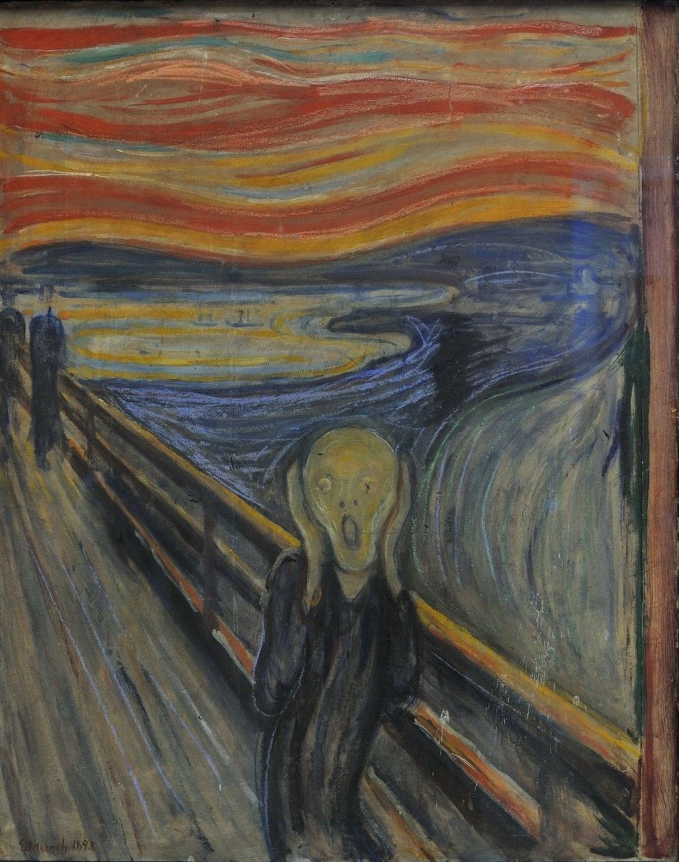 Obraz s názvem Křik od Edvarda Muncha.