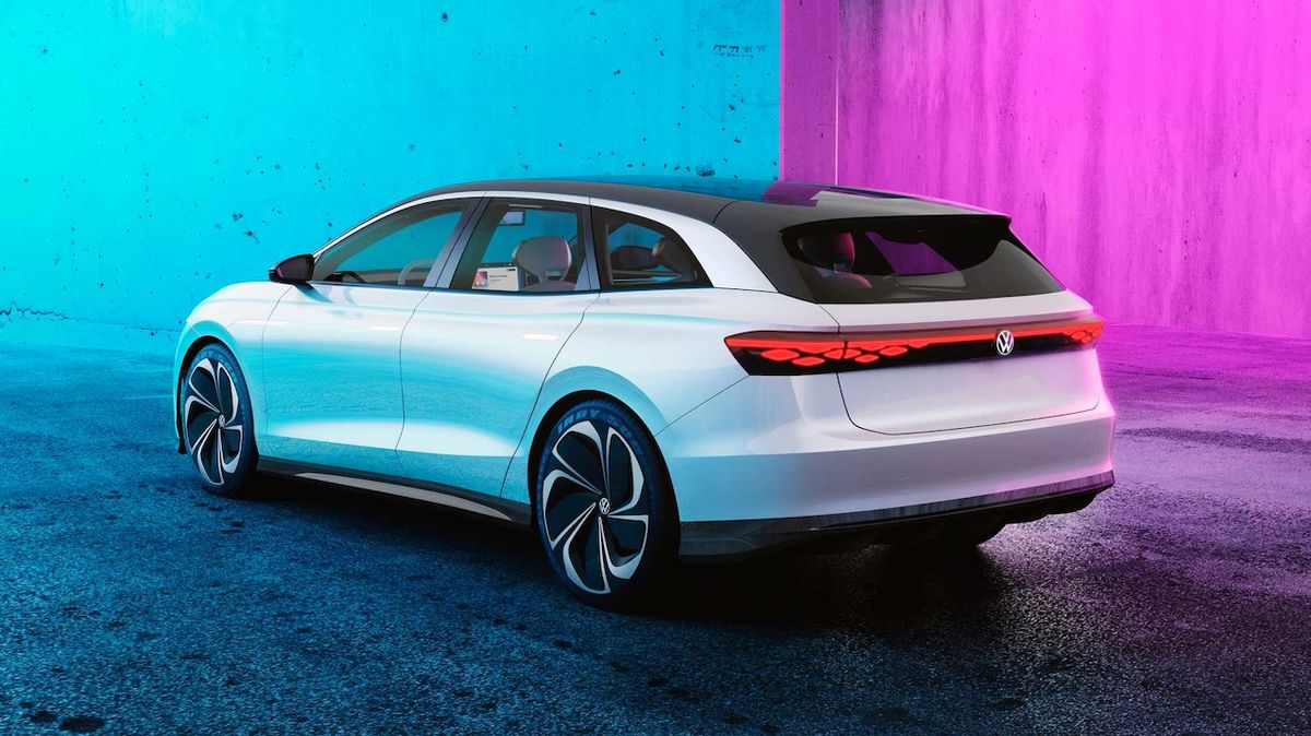 Volkswagen ukazuje elektrické kombi