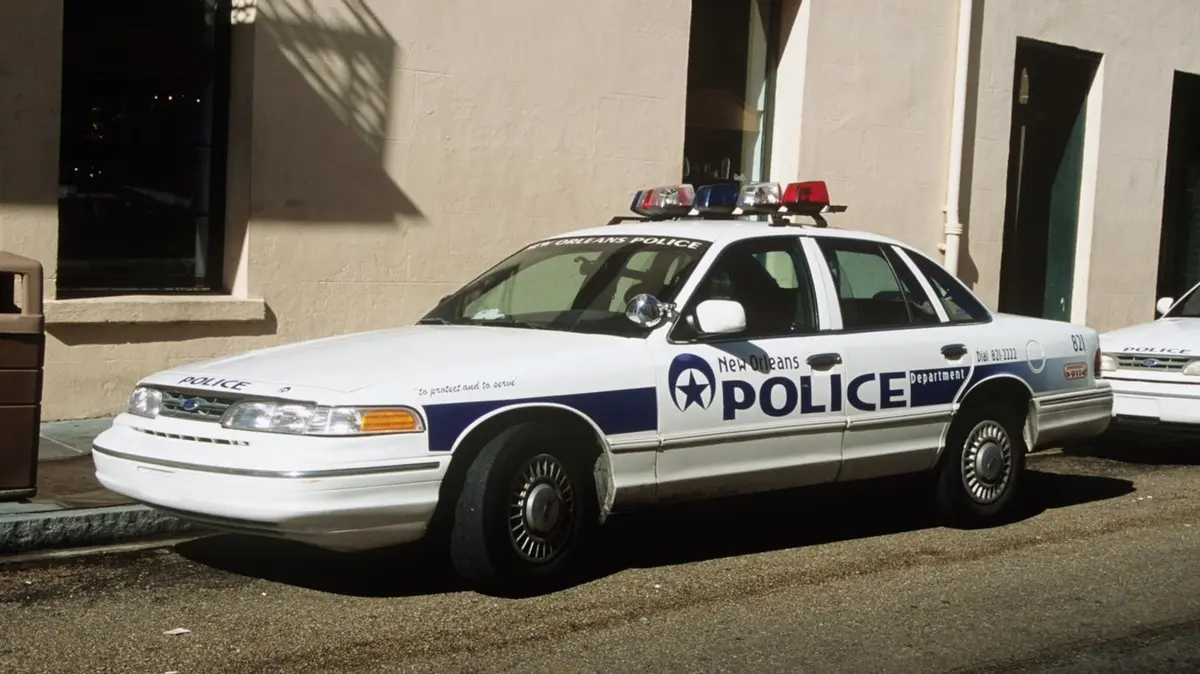 Policie v New Orleans. Ilustrační foto