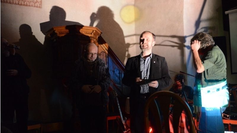 Na Tříkrálovém koncertě v Písku požehnal přítomným plzeňský biskup