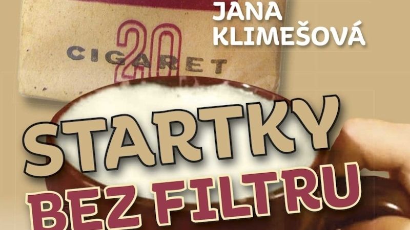 Kniha Startky bez filtru a pivo do džbánku slibuje retro příběhy, autorkou je Jana Klimešová