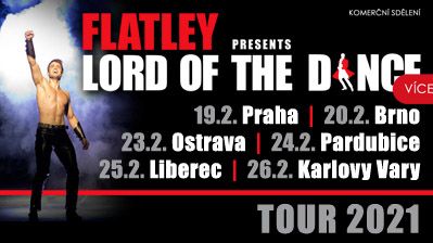Fenomenální Lord of the Dance přijíždějí na další českou tour. Lord of the Dance vystoupí v Čechách již potřinácté a zhlédlo je zde dosud bezmála sedm set tisíc diváků. Vstupenky v prodeji v síti Ticketportal a Ticketmaster od 12. září.