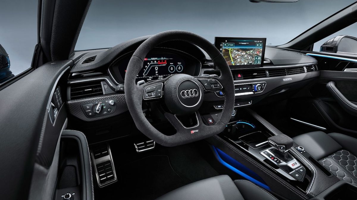 Nový interiér Audi RS 5 Coupé a Sportback