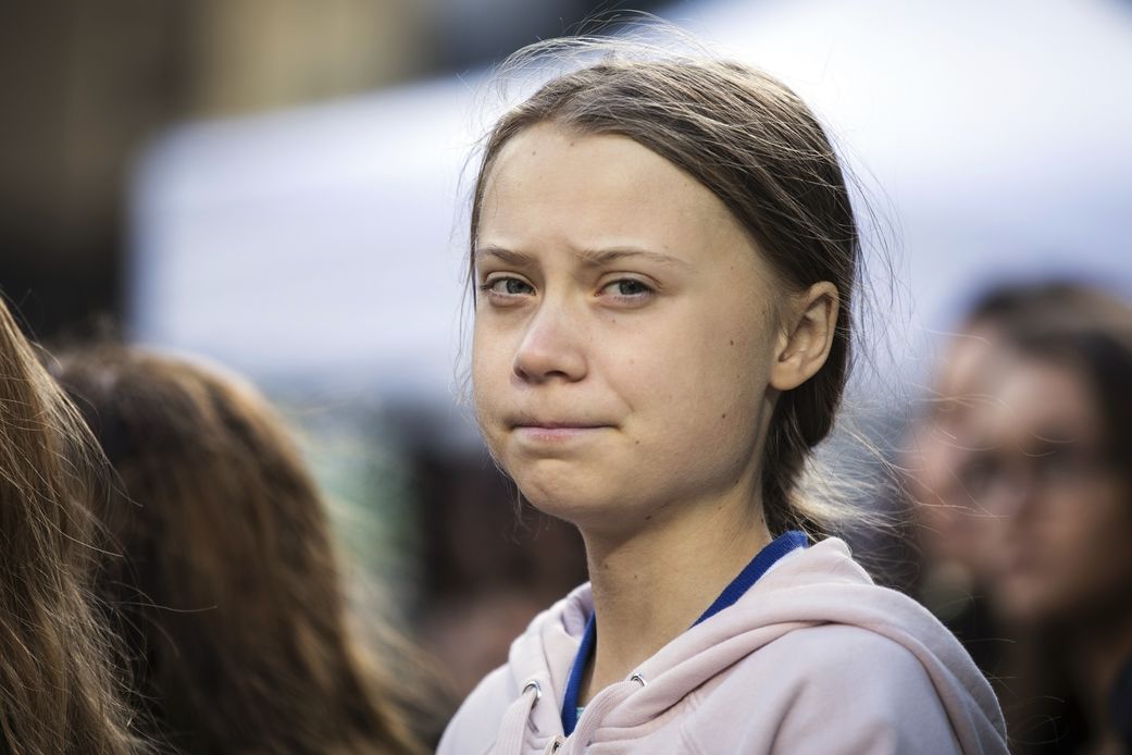 Švédská aktivistka za životní prostředí Greta Thunbergová