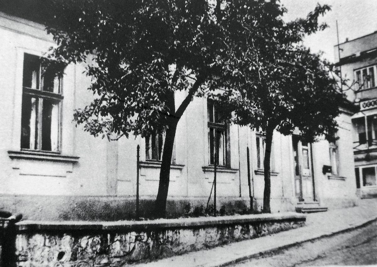 Dům v Bílovicích nad Svitavou, kde Neumannovi bydleli.