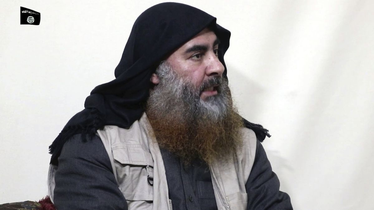 Hlava teroristické organizace Islámský stát abú Bakr Bagdádí